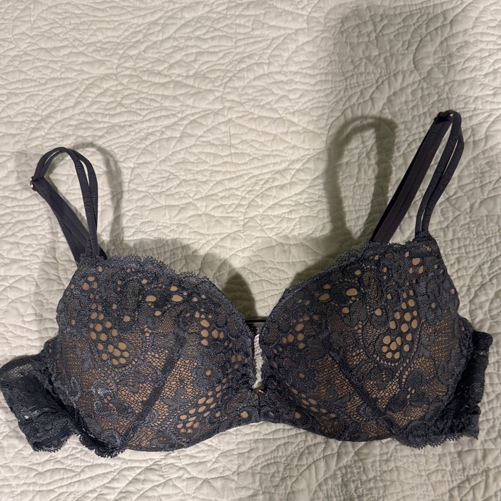 Victoria's Secret Black Lace Underwire Bra